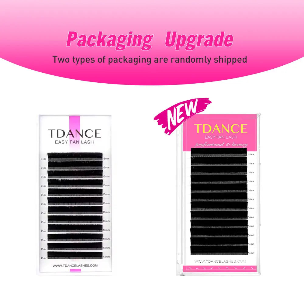 TDANCE Easy  fanning Fast Fan Blooming   Eyelash Extensions  Individual Lashes Automatic High Quality   Flowering Volume Eyelash