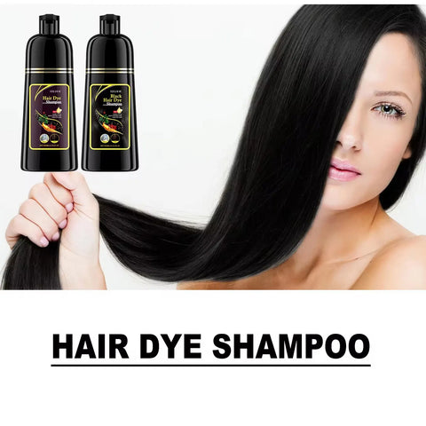 EELHOE 3-in-1 Hair Dye Shampoo to Darken Hair Cleaning Hair Color Shampoo Polygonum Multiflorum Growth of Hair Dye Shampoo 500ml