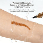 Four-Pronged Eyebrow Pencil Waterproof Long-Lasting Non-Decoloring Four-Pronged Wild Eyebrow Pencil Liquid Water Eyebrow Pencil