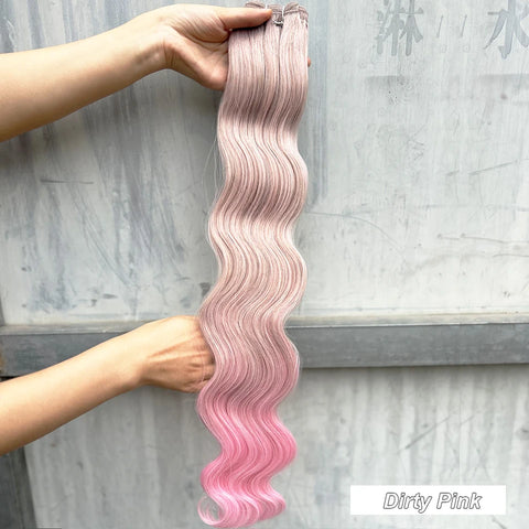 Magicae 200g/Pc Chocolate Brown M816 Blond 27/613 Gray M888 High Temperature Synthetic Hair Extension 30Inch Body Wave Bundles