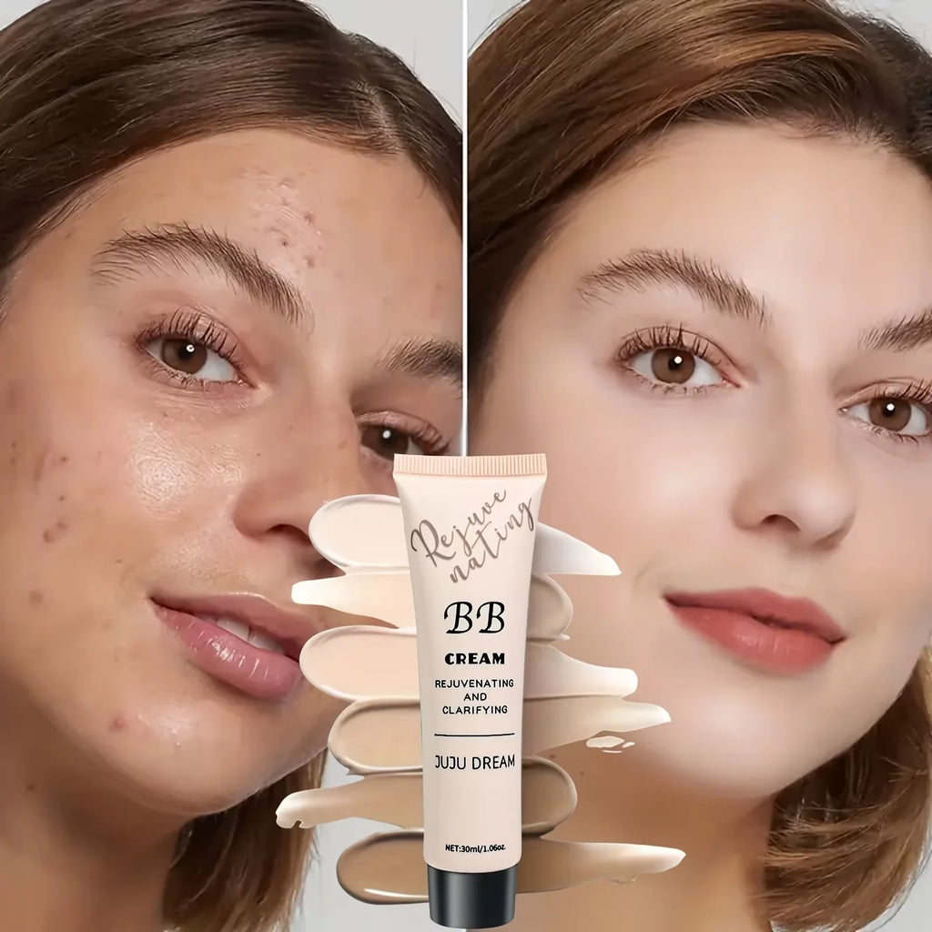 BB - Cream, Isolation Cream, Liquid Foundation, Moisturizing, Oil Control, Long-Lasting Makeup, Milk, Dry Skin Unisex No Powder