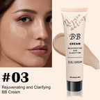 BB - Cream, Isolation Cream, Liquid Foundation, Moisturizing, Oil Control, Long-Lasting Makeup, Milk, Dry Skin Unisex No Powder