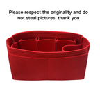 For H Birkin 25 30 35 40 Organizer Insert Bags Organizer Makeup Handbag Organize Portable Cosmetic base shape-handmade