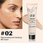 BB - Cream, Isolation Cream, Liquid Foundation, Moisturizing, Oil Control, Long-Lasting Makeup, Milk, Dry Skin Unisex No Powder