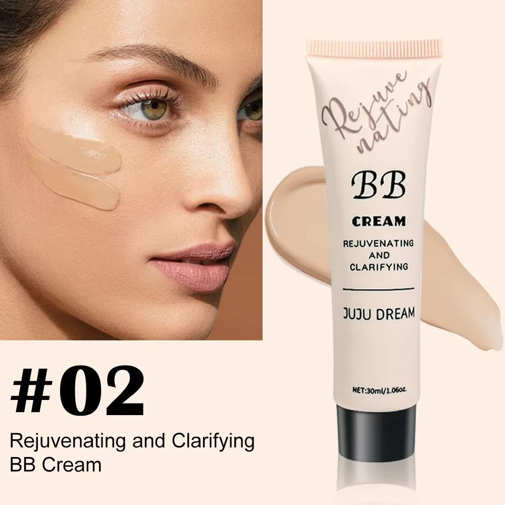 BB - Cream, Isolation Cream, Liquid Foundation, Moisturizing, Oil Control, Long-Lasting Makeup, Milk, Dry Skin Unisex No Powder
