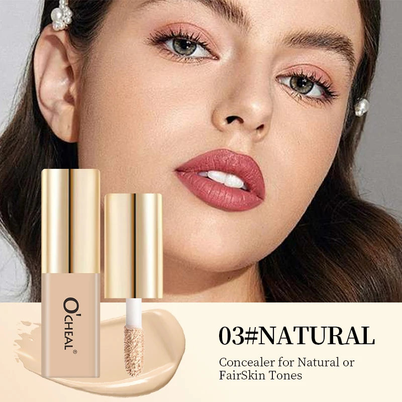Ocheal Liquid Concealer Matte High Coverage Waterproof Oil Control Moisturizing Long Lasting Concealer Professional Face Makeup