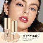 Ocheal Liquid Concealer Matte High Coverage Waterproof Oil Control Moisturizing Long Lasting Concealer Professional Face Makeup