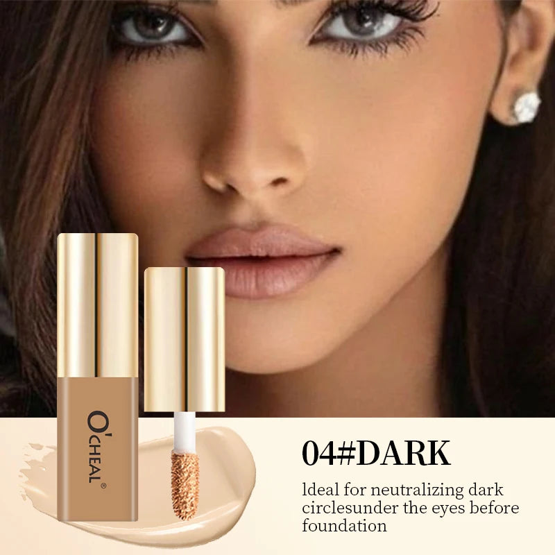 Ocheal Liquid Concealer Matte High Coverage Waterproof Oil Control Moisturizing Long Lasting Concealer Professional Face Makeup