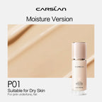 CARSLAN Long-lasting Moisture Matte Liquid Face Foundation Full Coverage Concealer Whitening Oil Control Face Base Makeup