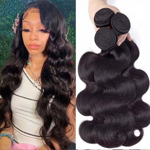 12A Body Wave Human Hair Bundles 30 Inch 100% Human Hair Unprocessed Brazilian Virgin 4 5 Pcs Raw Hair Bundles Weave Extensions