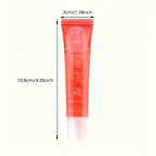6Pcs/Set, Moisturizing Clear Lip Gloss, Rosehip, Argan, Peppermintaloe, Coconut Flavor, Translucent Plumping Lip Oils Gift Set