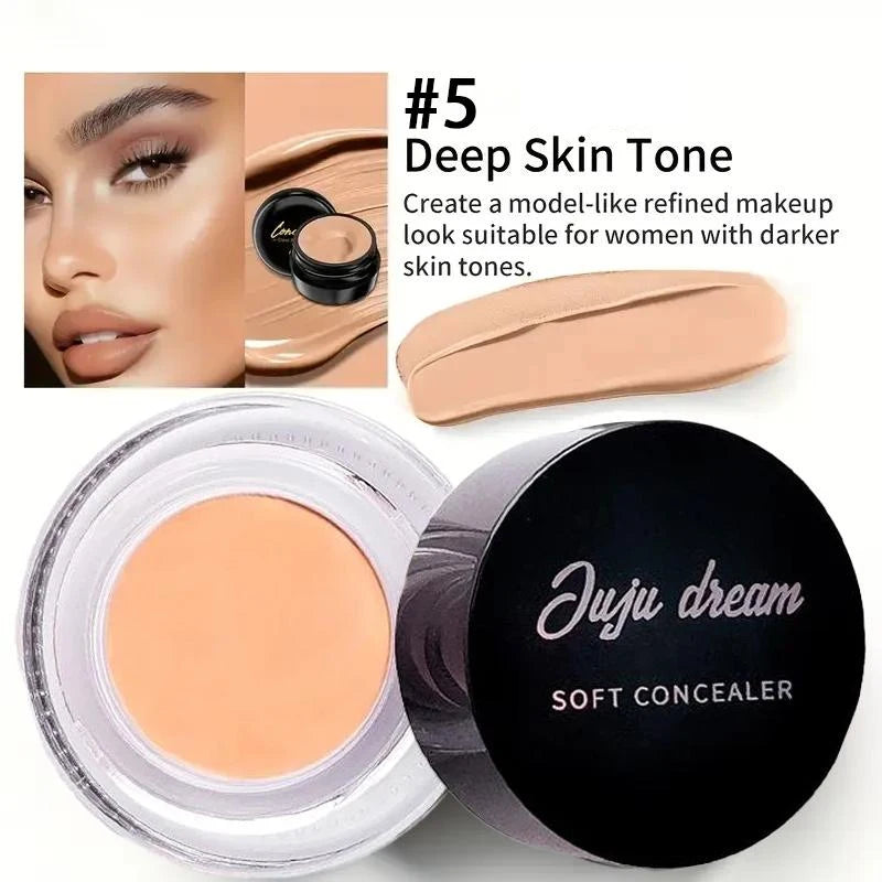 Hydrating Eye Brightening Concealer & Contour Cream-Full Coverage Long Lasting Correcting Eye Concealer For Perfect Look Makeup