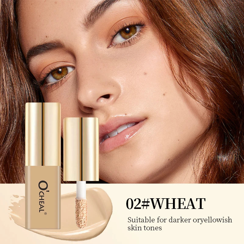 Ocheal Liquid Concealer Matte High Coverage Waterproof Oil Control Moisturizing Long Lasting Concealer Professional Face Makeup