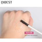 QIBEST Clear Eyebrow Setting Gel | Waterproof & Sweatproof Brow Coat | Long-Lasting, Non-Fading Transparent Brow Grooming Serum