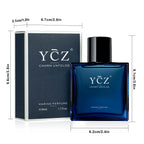 Ycz Eau De Parfum for Men – 1.6 oz (50 ml) – Premium Fragrance – Long-Lasting Oriental Woody Scent (Infused with Pheromones)