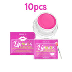 Eelhoe 30g Plumping Lip Mask Moisturizing Anti Cracking Lip Care Remove Dead Skin Brigtening Lip Hydrating Lip Sleeping Mask