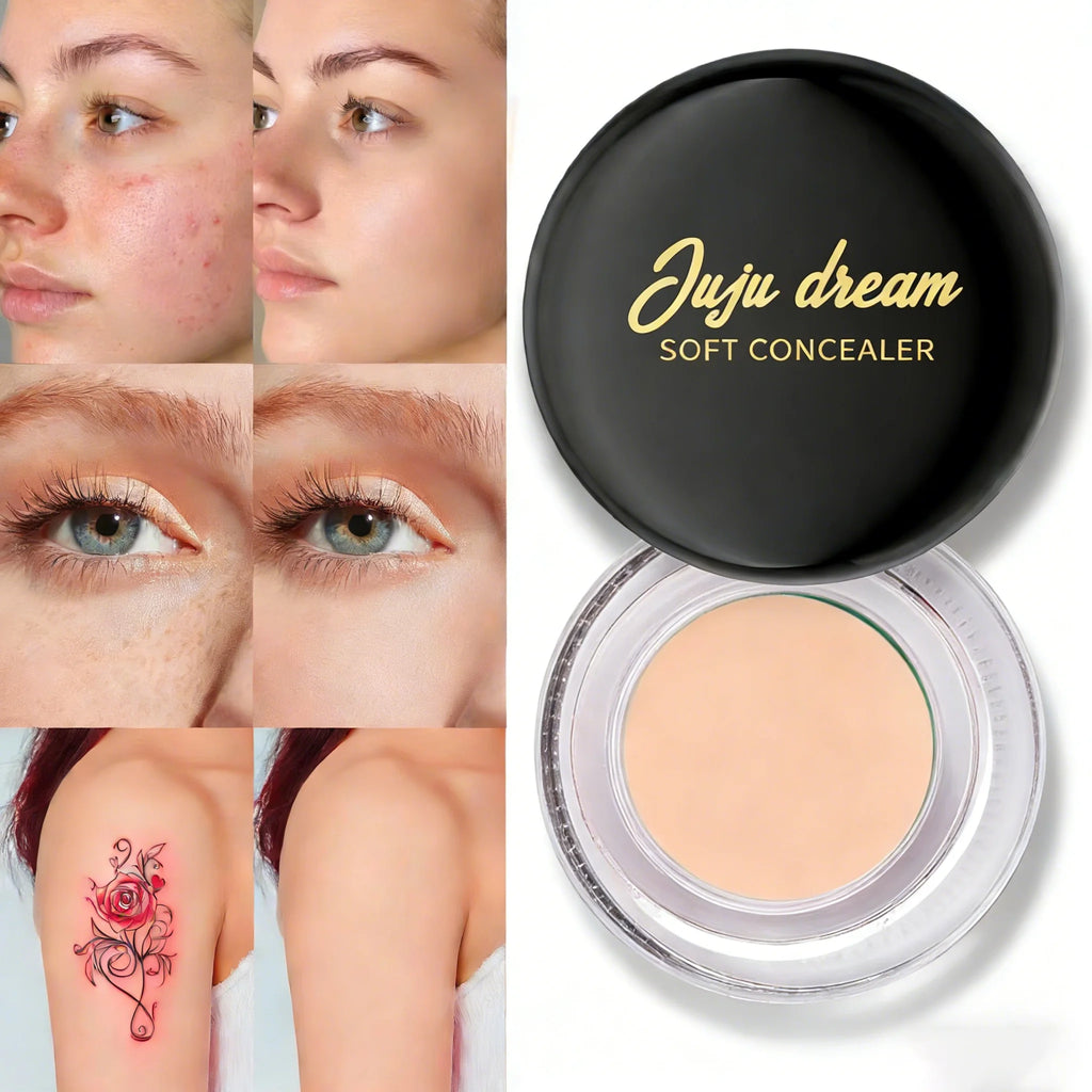 Hydrating Eye Brightening Concealer & Contour Cream-Full Coverage Long Lasting Correcting Eye Concealer For Perfect Look Makeup