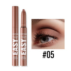 Shimmer & Matte Multi-Color Eyeshadow Sticks | Blendable, Long-Lasting Eye Shadow Pencils Smooth Application for Bold or Natural