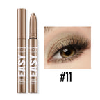 Shimmer & Matte Multi-Color Eyeshadow Sticks | Blendable, Long-Lasting Eye Shadow Pencils Smooth Application for Bold or Natural
