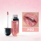 Christmas 12 Colors Glitter Lip Gloss Long Lasting Diamond Pearlescent Metallic Liquid Lipstick Moisturizing Lip Glaze Cosmetics