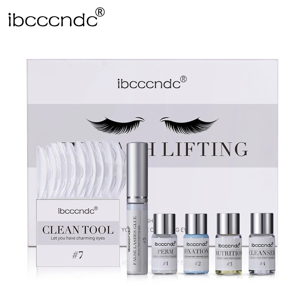 Ibcccndc Lash Lift Kit Lamination Of Eyelashes Beauty Salon Home Use Eye Lash Curling Lift Pad Tools Lifting Eyelash Perming Kit