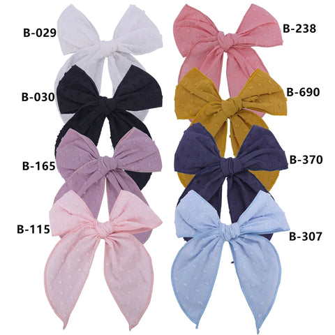 Velvet Fable Bow Hair Clips Baby Girls Women Large Sailor Bow Hair Accessories for Kids Christmas Hair Bow Barrettes