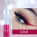 17 Colors Neon Liquid Eyeliner Pencil Waterproof Colorful Blue Green Yellow White Eye Liner Pen Women Makeup Eyes Cosmetics