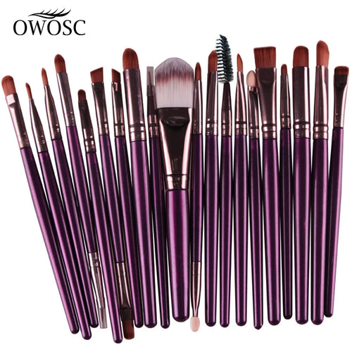 20Pcs Makeup Brush Set Cosmetic Powder Eye Shadow Eyeliner Foundation Blush Blend Beauty Woman Makeup Brushes Maquiagem