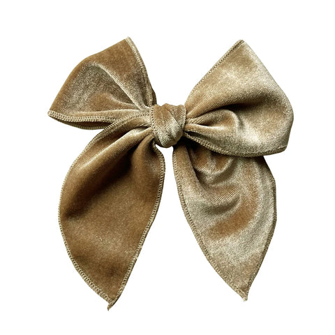 Velvet Fable Bow Hair Clips Baby Girls Women Large Sailor Bow Hair Accessories for Kids Christmas Hair Bow Barrettes