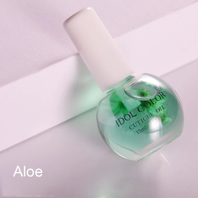 15(g/ml)Nail Care Nutrition Oil,Cuticle Oil Floral Fragrance Finger-Edge Moist Nutritional Agents Pens Cuticle Revitalizer Oil