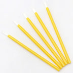 100 pcs Disposable Nylon Fiber Lip Brush Lipstick Wands Clean Applicator lip Gloss Brushes portable Cosmetic women Makeup Tools