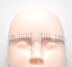 10PCS Reusable Semi Permanent Eyebrow Ruler Eye Brow Measure Tool Eyebrow Guide Ruler Microblading Calliper Stencil Makeup Tools