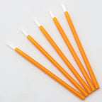 100 pcs Disposable Nylon Fiber Lip Brush Lipstick Wands Clean Applicator lip Gloss Brushes portable Cosmetic women Makeup Tools