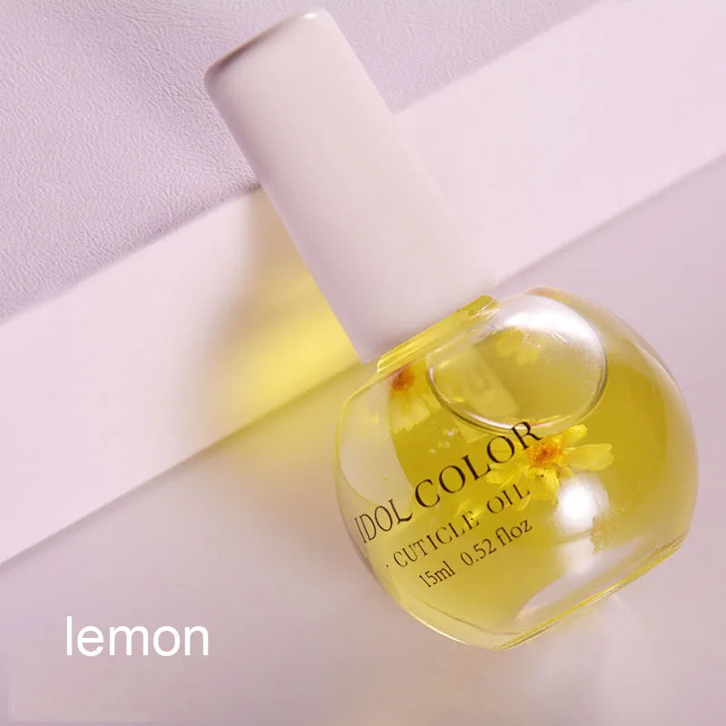 15(g/ml)Nail Care Nutrition Oil,Cuticle Oil Floral Fragrance Finger-Edge Moist Nutritional Agents Pens Cuticle Revitalizer Oil