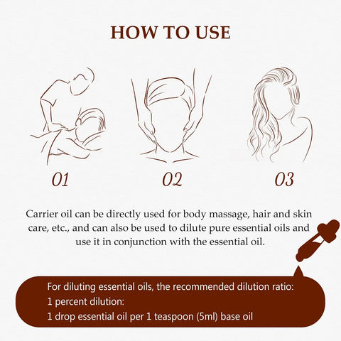 MAYJAM 250ml Carrier Oil Rosehip Olive Grapeseed Jojoba Olive Avocado Sweet Almond Coconut Argan Wheat Germ Essential Oils