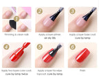 Canni 18ml Big Size Long Wear Diamond No Wipe Top Coat Peel Off Base Coat Nail Manicure Soak Off UV LED TPO FREE Gel Polish