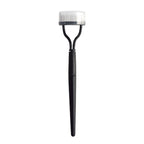 New Black Pink Eyelash Curler Metal Eyelash Brush Comb Portable Lash Separator Foldable Mascara Curl Beauty Makeup Cosmetic Tool