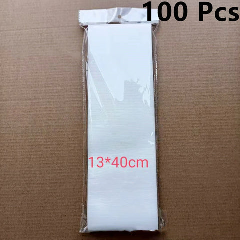 50/100PCS Reusable Foam Hair Wraps Hair Dye Paper,Professional Hair Coloring Highlighting Strips for Salon Barber Hair Stylists