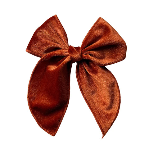 Velvet Fable Bow Hair Clips Baby Girls Women Large Sailor Bow Hair Accessories for Kids Christmas Hair Bow Barrettes