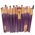 20Pcs Makeup Brush Set Cosmetic Powder Eye Shadow Eyeliner Foundation Blush Blend Beauty Woman Makeup Brushes Maquiagem