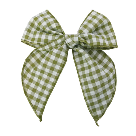 Velvet Fable Bow Hair Clips Baby Girls Women Large Sailor Bow Hair Accessories for Kids Christmas Hair Bow Barrettes