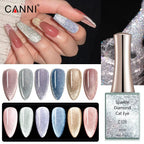 Canni 18ml Big Size Long Wear Diamond No Wipe Top Coat Peel Off Base Coat Nail Manicure Soak Off UV LED TPO FREE Gel Polish