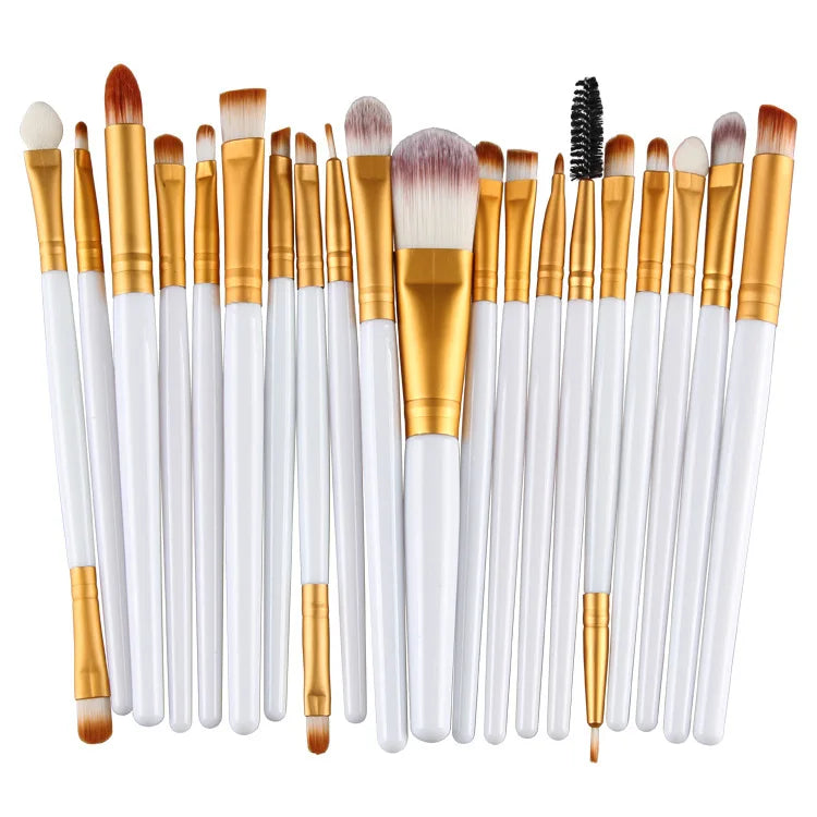 20Pcs Makeup Brush Set Cosmetic Powder Eye Shadow Eyeliner Foundation Blush Blend Beauty Woman Makeup Brushes Maquiagem