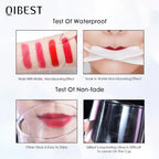 Hot Velvet Matte Nude Lip Gloss Sexy Long Lasting Non-stick Cup Nude Red Liquid Lipstick Waterproof Make-up for Women Cosmetic