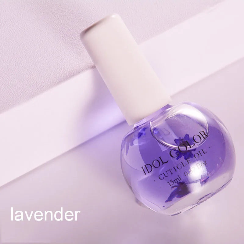 15(g/ml)Nail Care Nutrition Oil,Cuticle Oil Floral Fragrance Finger-Edge Moist Nutritional Agents Pens Cuticle Revitalizer Oil