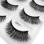 YSDO 5 Pairs Eyelashes Mink Strip Lashes Dramatic Eyelashes Natural 3D Mink Eyelashes Makeup False Eyelashes Cilios Maquiagem