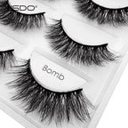 YSDO 5 Pairs Eyelashes Mink Strip Lashes Dramatic Eyelashes Natural 3D Mink Eyelashes Makeup False Eyelashes Cilios Maquiagem