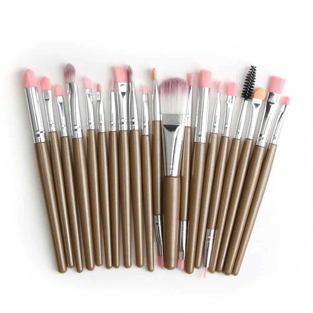 20Pcs Makeup Brush Set Cosmetic Powder Eye Shadow Eyeliner Foundation Blush Blend Beauty Woman Makeup Brushes Maquiagem