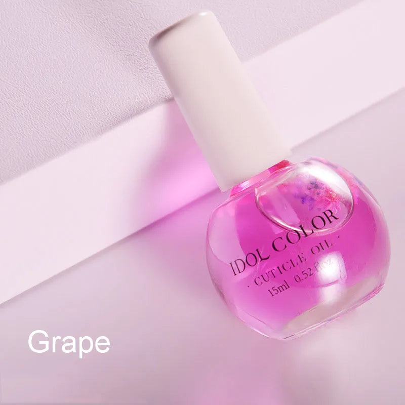15(g/ml)Nail Care Nutrition Oil,Cuticle Oil Floral Fragrance Finger-Edge Moist Nutritional Agents Pens Cuticle Revitalizer Oil
