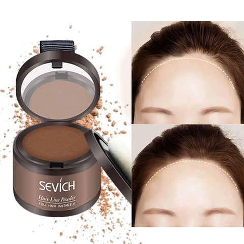 SEVICH Hairline Powder Black Blonde Root Cover Up Hairline Powder Hair Fluffy Shadow Powder Makeup Repair Fill Shadow Thinning